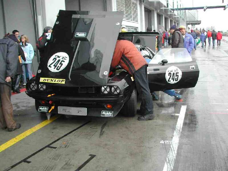 MARTINS RANCH Corvette Vintage Racing green hell dodge 
